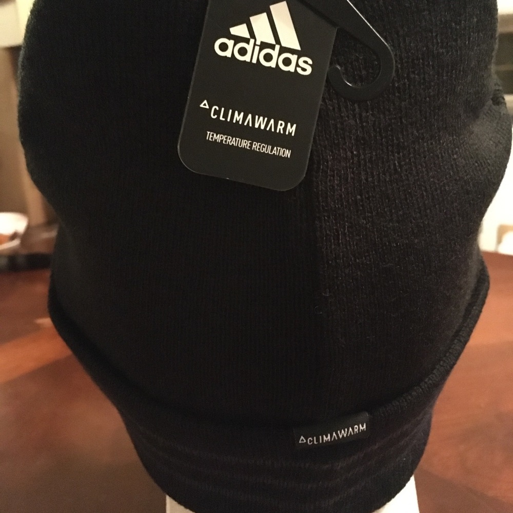 Adidas Mens Knit Hat, ClimaWarm Fold II, OS, NWT - Picture 7 of 11